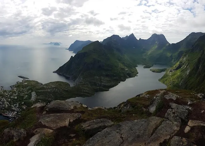 Wharf In Sorvagen - Lofoten Casa vacanze Moskenes