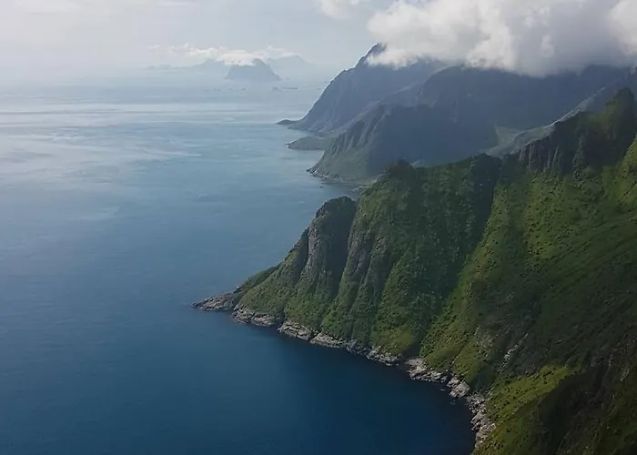 Wharf In Sorvagen - Lofoten Moskenes